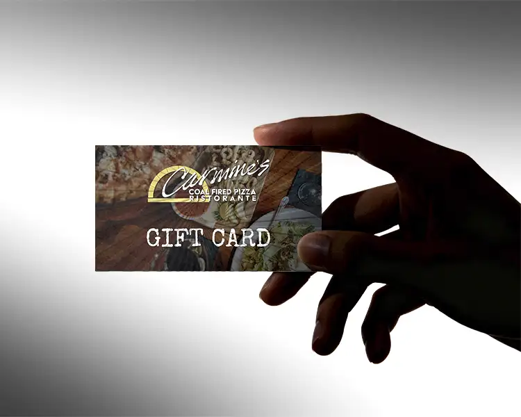 Carmine's Coal Fired Pizza Ristorante Gift Card